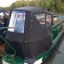 Narrowboat pram large rear window